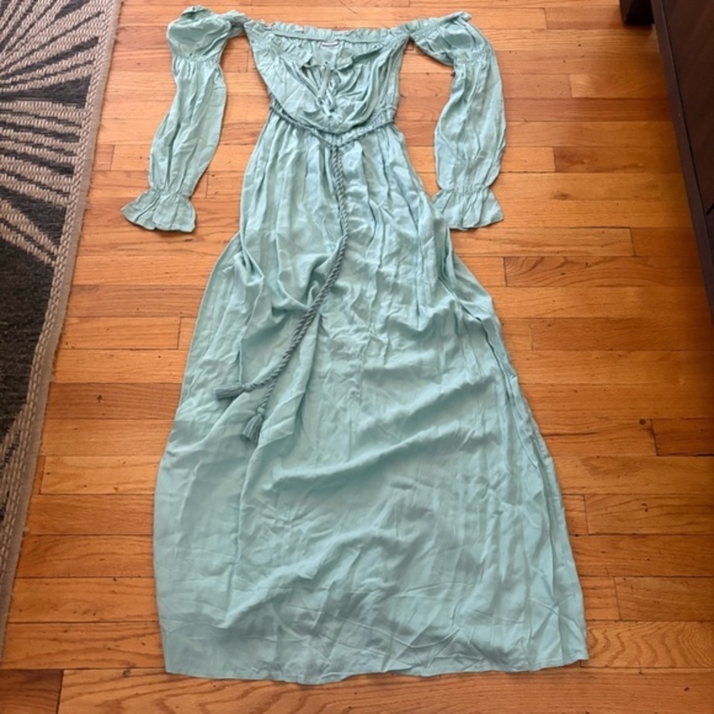 LaScana Mint Green Maxi Dress Size 4